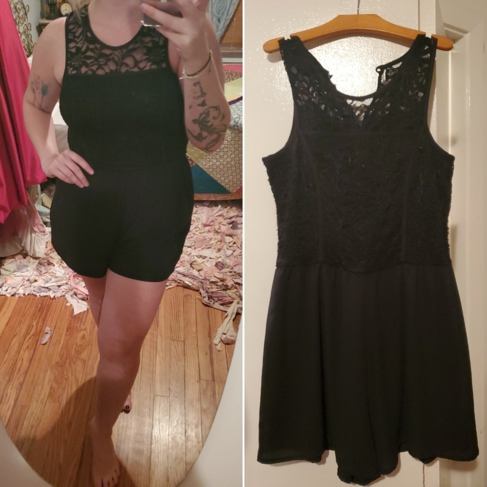 Lace Romper